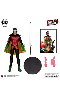 DC Direct Page Punchers Robin - Damian Wayne (Batman Reborn) Action Figure 18 cm