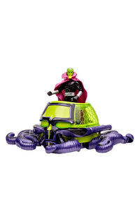 DC Direct Super Powers Action Figure with Vehicles Brainiac with Skull Ship (Gold Label) 12 cm