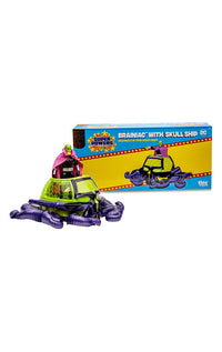 DC Direct Super Powers Action Figure with Vehicles Brainiac with Skull Ship (Gold Label) 12 cm