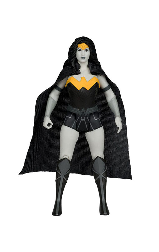 DC Direct Super Powers Action Figures Batman, Superman & Wonder Woman Black & White Accent Edition Gold Label 13 cm