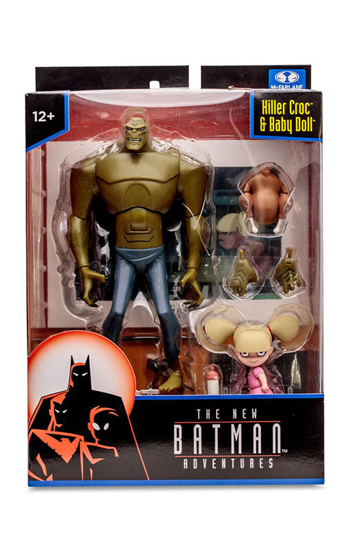 DC Direct The New Batman Adventures Killer Croc with Baby Doll figure 18 cm