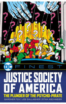 DC Finest Justice Society of America The Plunder of the Psycho-Pirate tp
