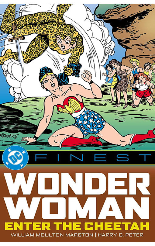 DC Finest Wonder Woman Enter the Cheetah tp