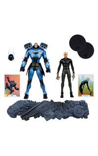 DC Multiverse Action Figure 2-Pack Rookie & Mr. Bloom (Batman: Endgame) (Gold Label) (SDCC) 18 cm