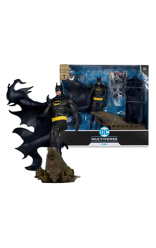 DC Multiverse Action Figure Batman (Detective Comics #587 Night People) (Gold Label) 18 cm