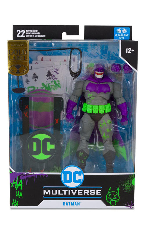 DC Multiverse Action Figure Batman (The Dark Knight Returns) (Jokerized) (Gold Label) 18 cm