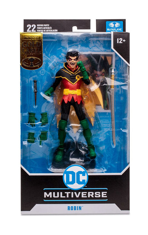 DC Multiverse Action Figure Damian Wayne Robin (DC vs. Vampires) (Gold Label) 18 cm
