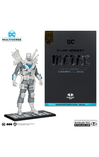 DC Multiverse Action Figure The Grim Knight (Dark Nights Metal) (Black & White Accent Edition) (Gold Label) 18 cm
