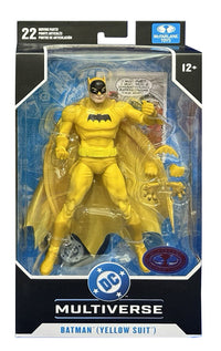 DC Multiverse Action Figure Yellow Batman (Chase) 18 cm