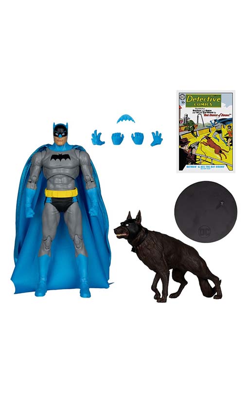 DC Multiverse Action Figures Batman & Ace the Bat-Hound (Silver Age) 18 cm