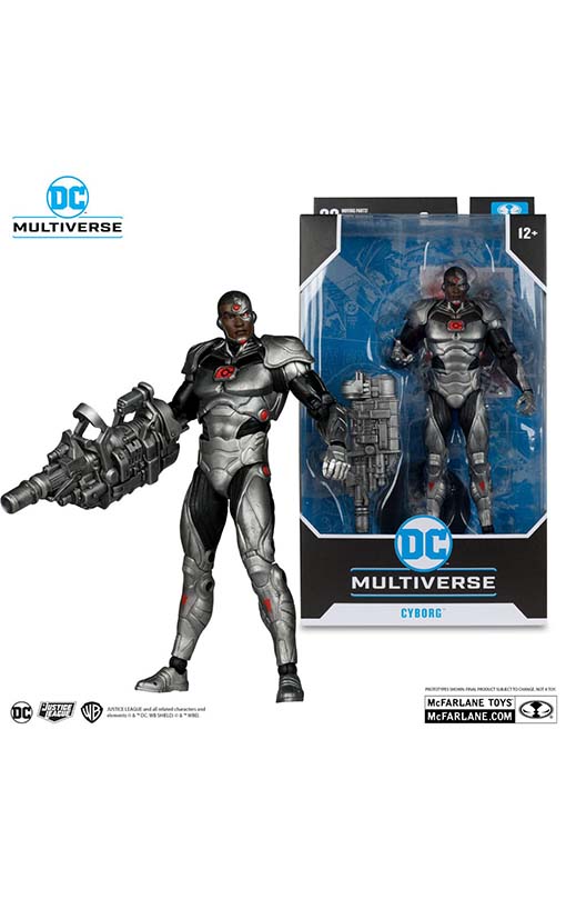 DC Multiverse Action Figures Cyborg (DC Rebirth) 18 cm – Cosmic Realms