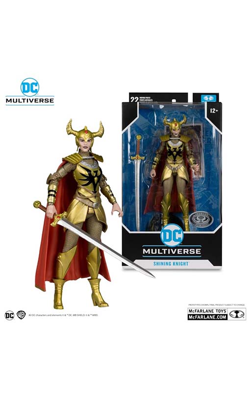 DC Multiverse Action Figures Shining Knight (Seven Soldiers of Victory) CHASE 18 cm
