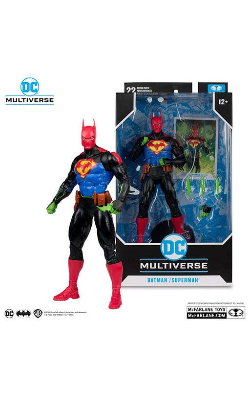 DC Multiverse Batman/Superman Fusion Action Figure 18 cm