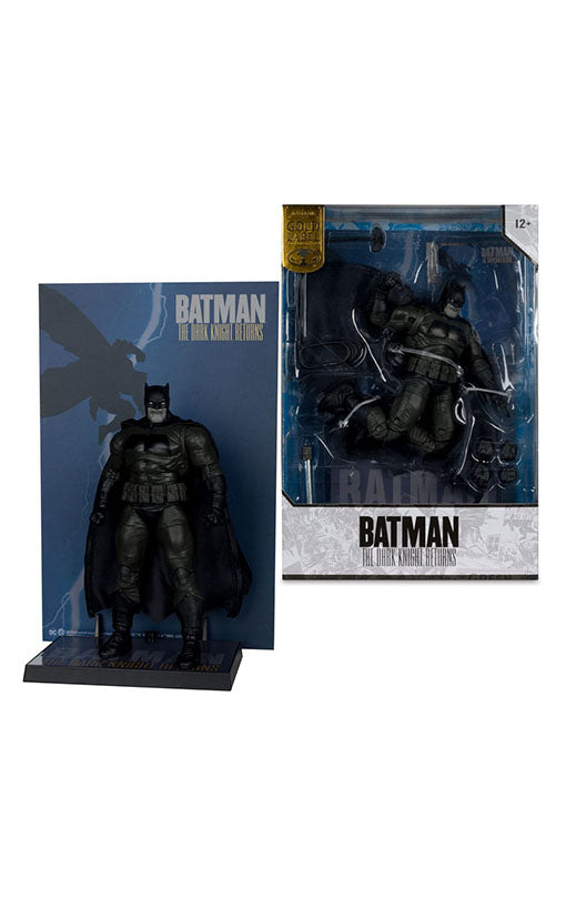 DC Multiverse McFarlane Cover Recreations Action Figure Batman (Batman: The Dark Knight Returns #1) (Gold Label) 18 cm