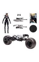 DC Multiverse Vehicle Batpod with Catwoman (The Dark Knight Rises)