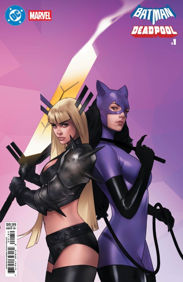 DC/Marvel Batman/Deadpool #1 (Ben Oliver Variant Cover) SECOND PRINTING