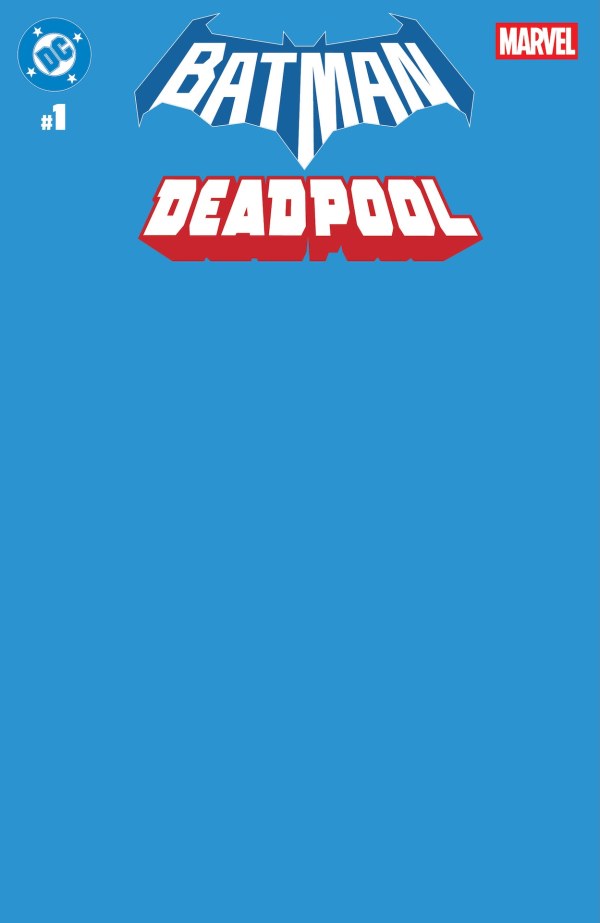 DC/Marvel Batman/Deadpool #1 (Blank Variant Cover)