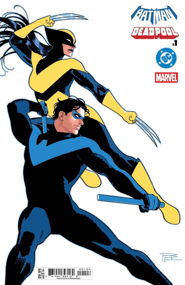 DC/Marvel Batman/Deadpool #1 (Bruno Redondo Variant Cover)