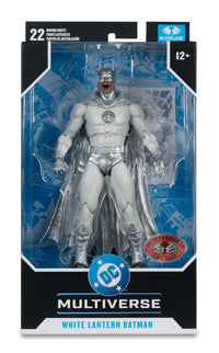 DC Multiverse Action Figure White Lantern Batman (Brightest Day) (Red Platinum Edition)