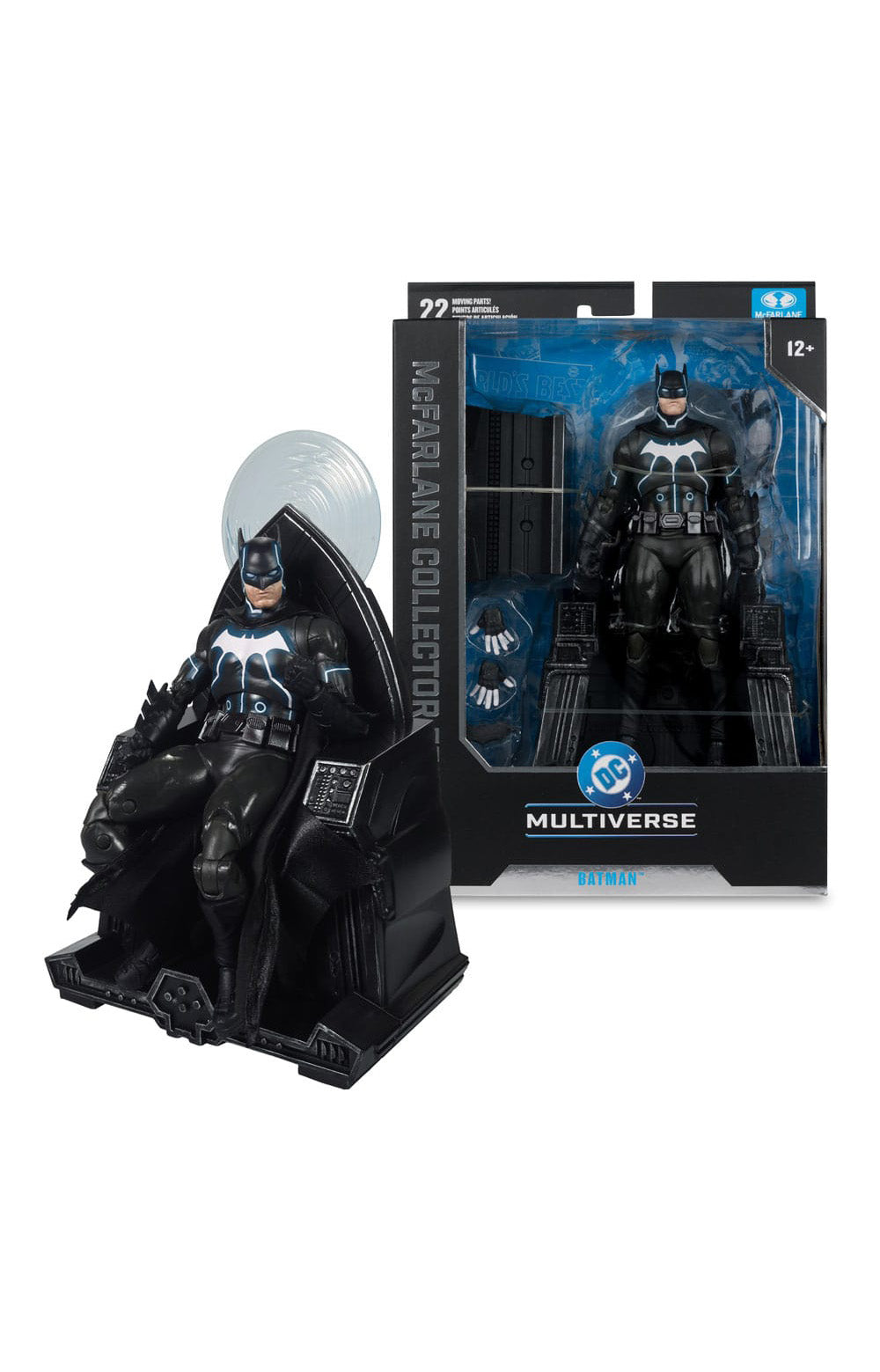 DC Multiverse McFarlane Collector Edition Action Figure #47 Batman & Mobius Chair (Darkseid War) 18 cm