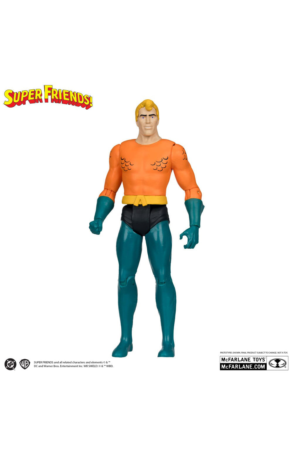 DC Retro Super Friends Action Figure Aquaman 15 cm