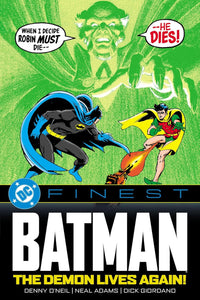 DC Finest: Batman: The Demon Lives Again! tp