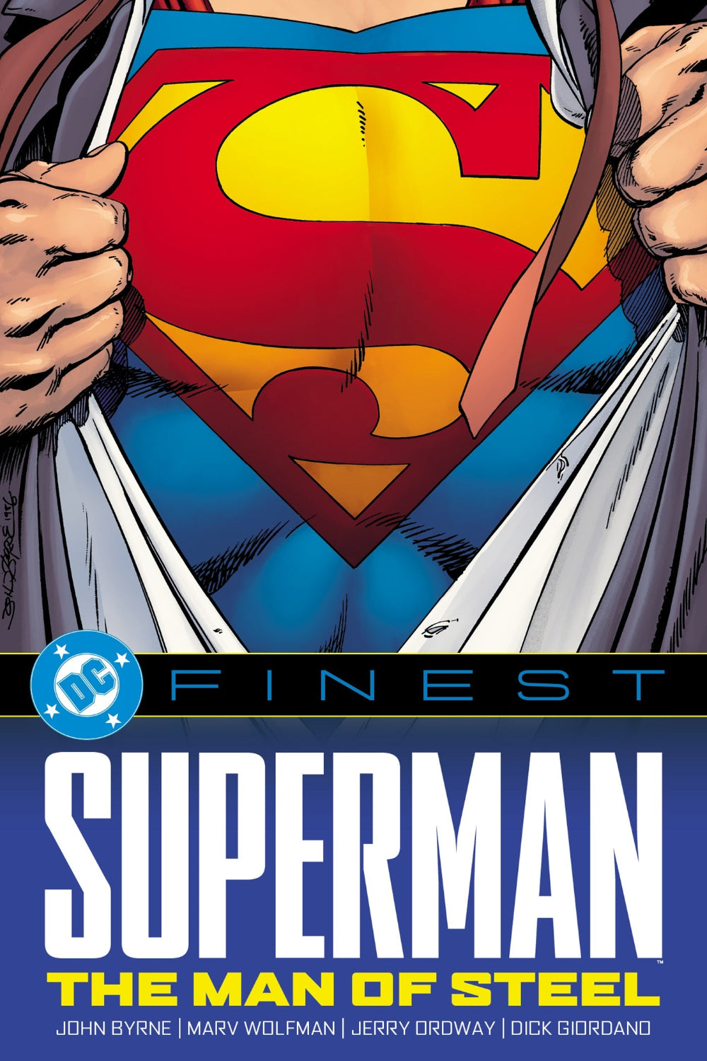 DC Finest: Superman: The Man of Steel tp