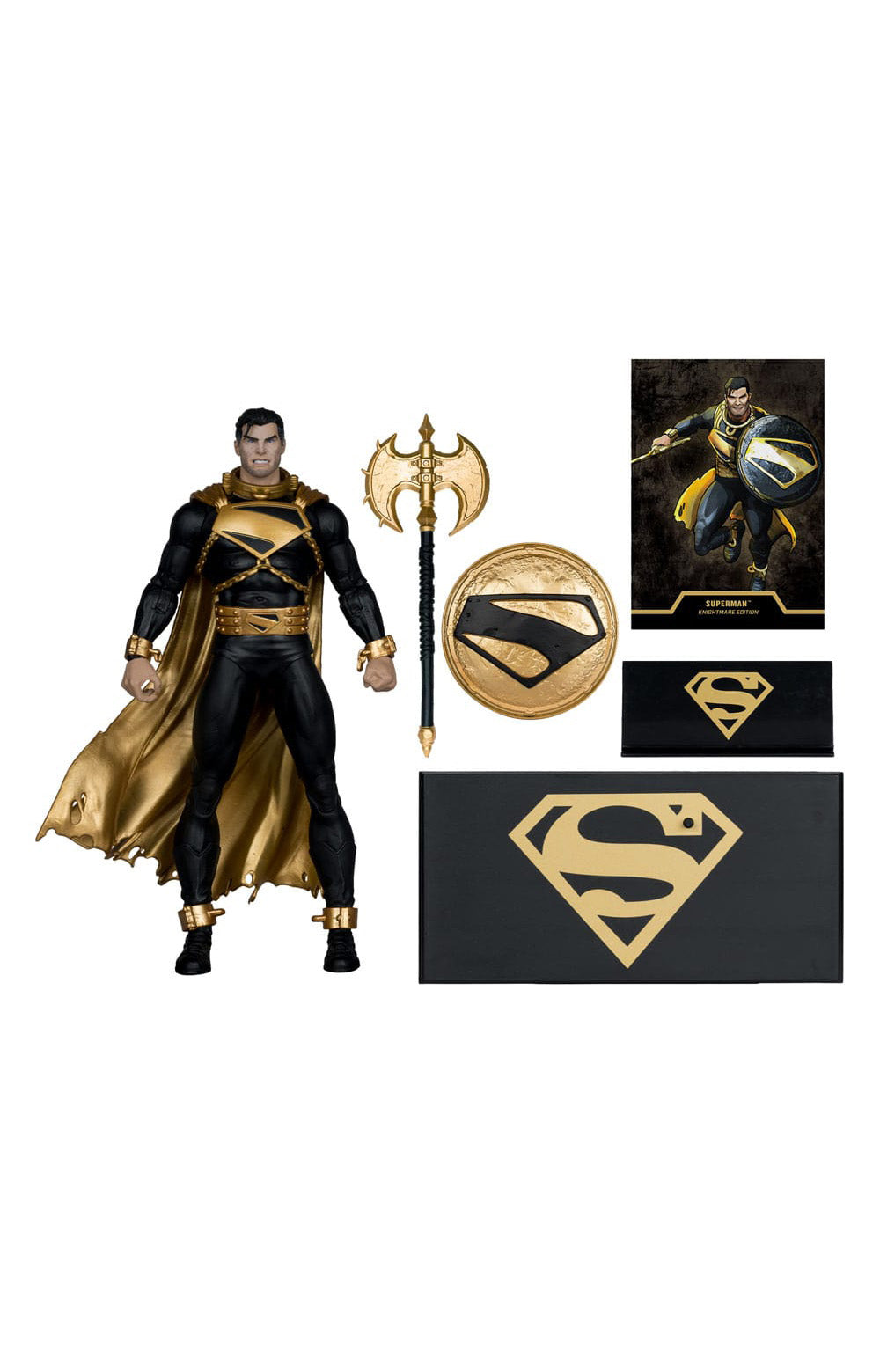 DC Multiverse Action Figure Superman (Future State) (Knightmare) (Gold Label) 18 cm