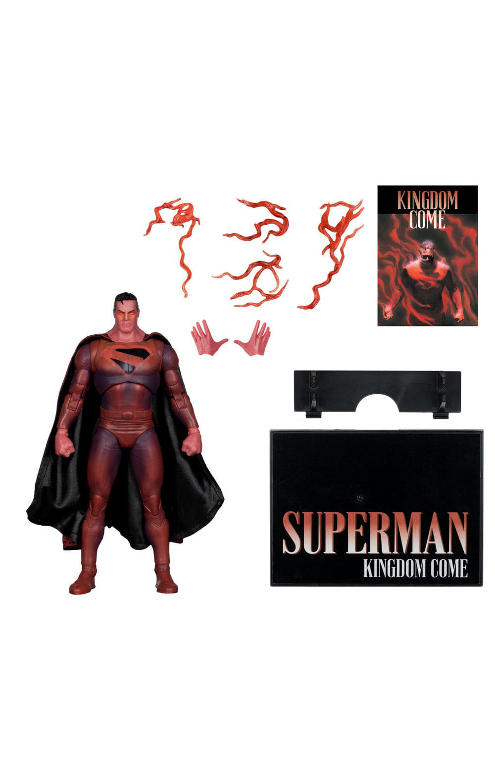 DC Multiverse McFarlane Cover Recreations Action Figure Superman (Kingdom Come) (Gold Label) 18 cm