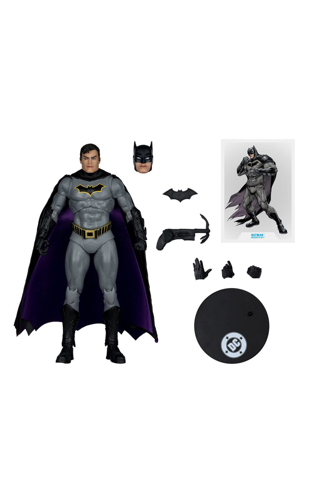 DC Rebirth DC Multiverse Action Figure Batman (Gold Label) 18 cm