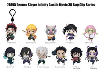 Demon Slayer 3D Foam Bag Clips Infinity Castle Serie 1