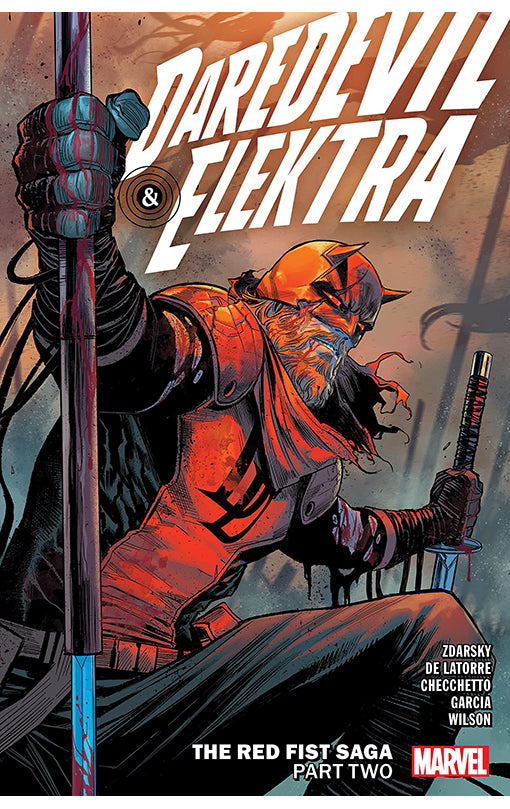 Daredevil &amp; Elektra by Chip Zdarsky vol 02 The Red Fist Saga Part Two tp