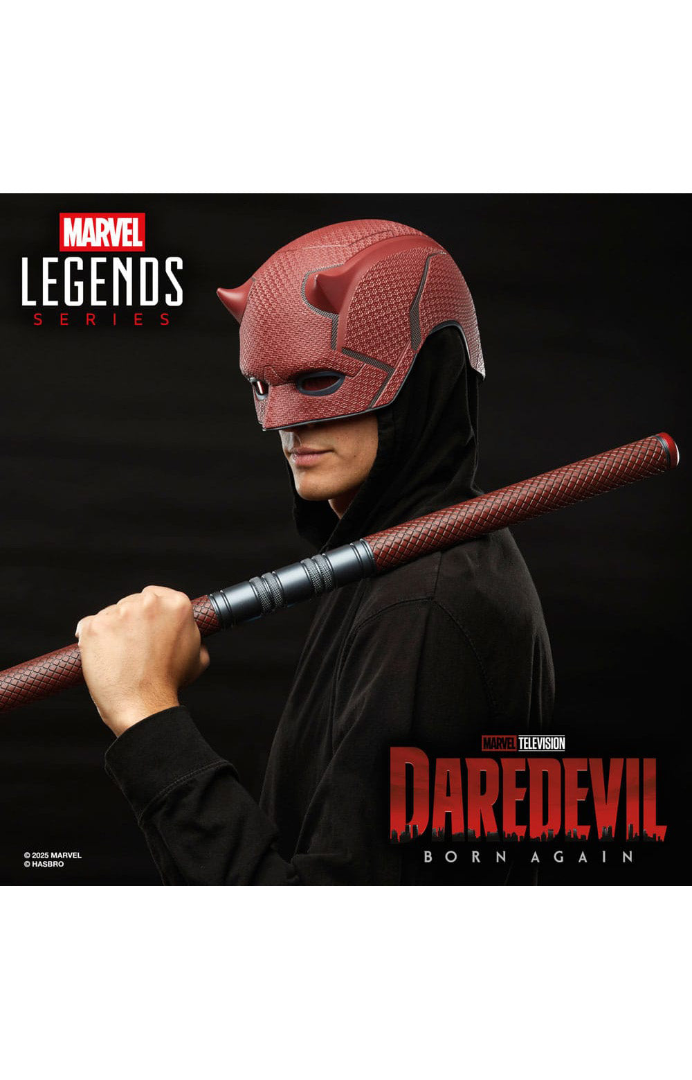 Daredevil Born Again Premium Roleplay Mask and Billy Club