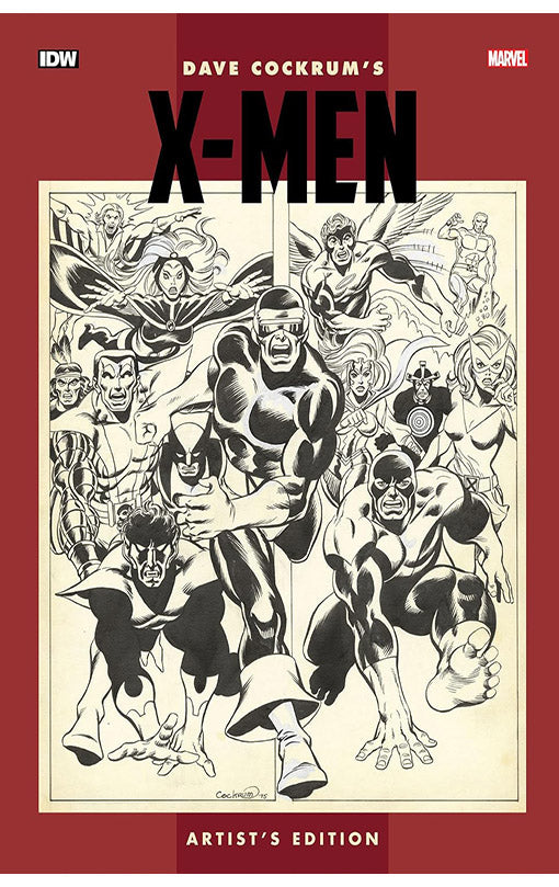 Dave Cockrum's X-Men Artist's Edition hardcover