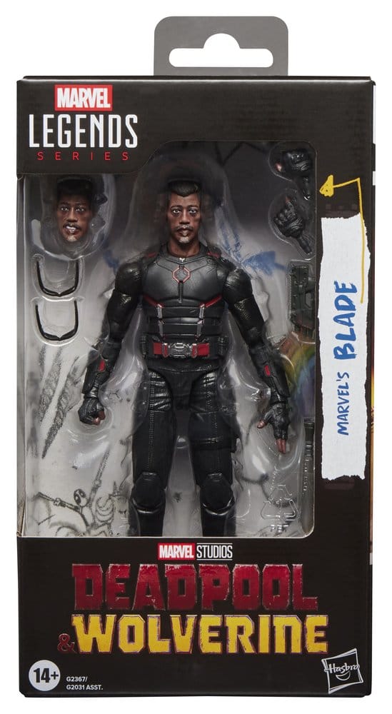 Deadpool & Wolverine Marvel Legends Action Figure Marvel's Blade 15 cm