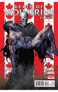 Death of Wolverine #4 Steve McNiven Canadian Variant