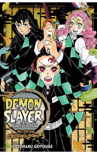 Demon Slayer Kimetsu no Yaiba The Official Coloring Book 3