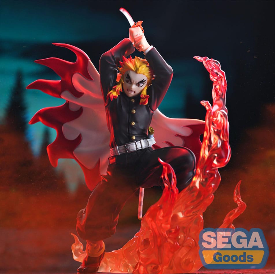 Demon Slayer: Kimetsu no Yaiba Xross Link Anime PVC Statue Kyojuro Rengoku 15 cm