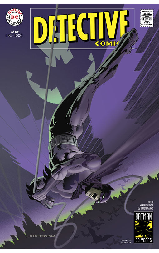 Detective Comics #1000 1960s by Jim Steranko Variant