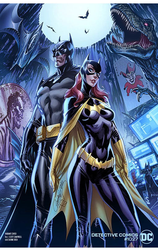 Detective Comics #1027 Batman & Batgirl J. Scott Campbell Variant