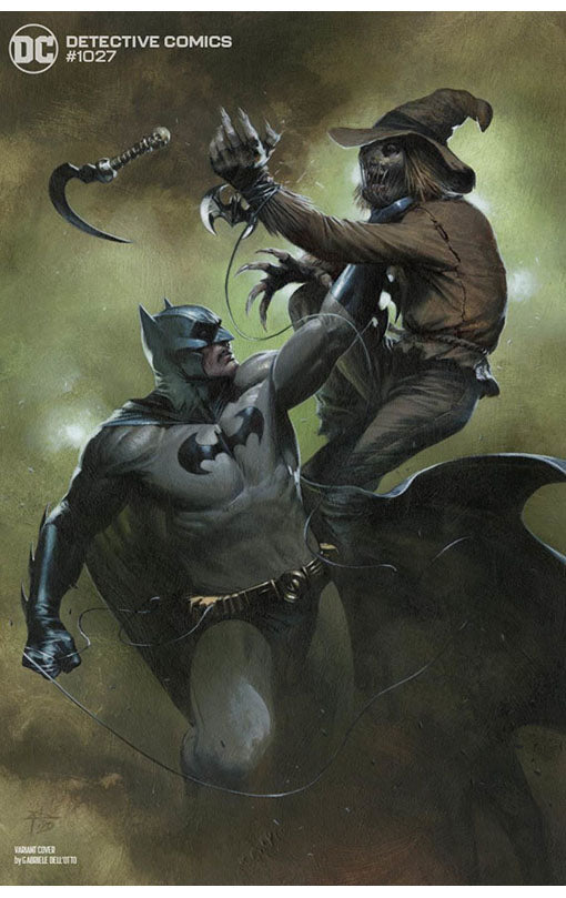 Detective Comics #1027 Batman &amp; Scarecrow Gabriele Dell'Otto Variant