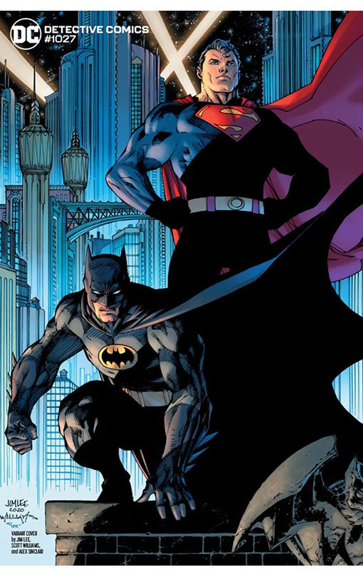 Detective Comics #1027 Batman &amp; Superman Jim Lee Variant