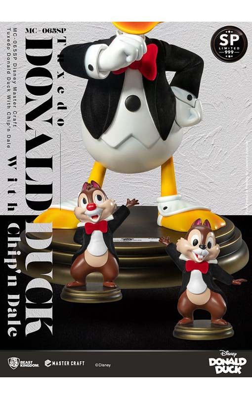 Disney 100th Master Craft Statue Tuxedo Donald Duck (Chip'n Dale) 40 cm