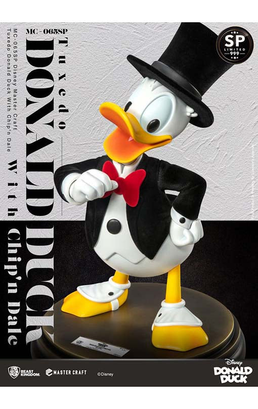 Disney 100th Master Craft Statue Tuxedo Donald Duck (Chip'n Dale) 40 cm