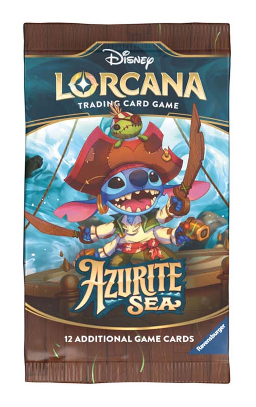 Disney Lorcana TCG Azurite Sea Booster Packs *English Edition*