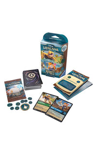 Disney Lorcana TCG Azurite Sea Starter Deck (Emerald & Sapphire)