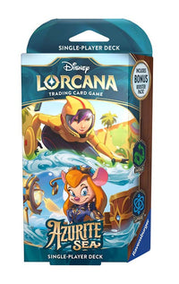 Disney Lorcana TCG Azurite Sea Starter Deck (Emerald & Sapphire)
