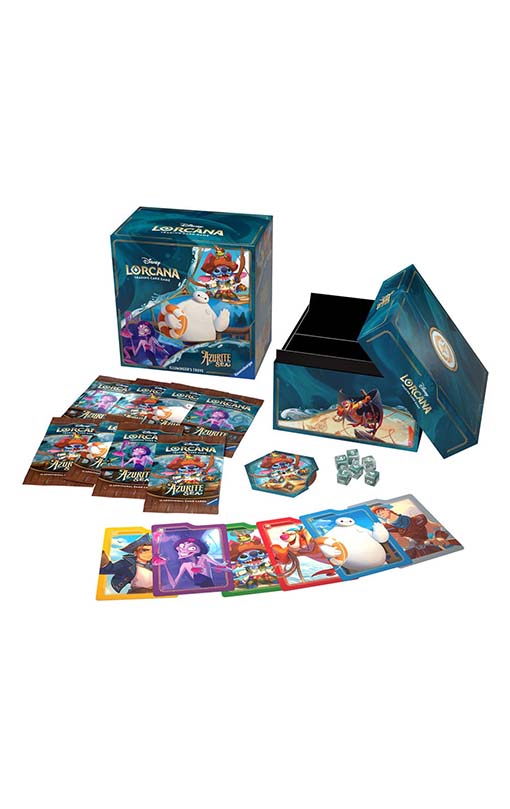 Disney Lorcana TCG Azurite Sea llumineer's Trove *English Edition*
