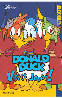 Disney Manga Donald Duck Visits Japan