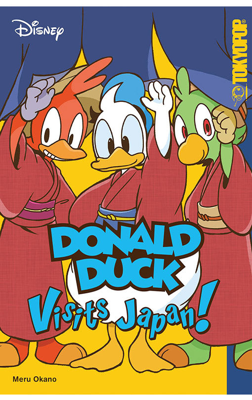 Disney Manga Donald Duck Visits Japan